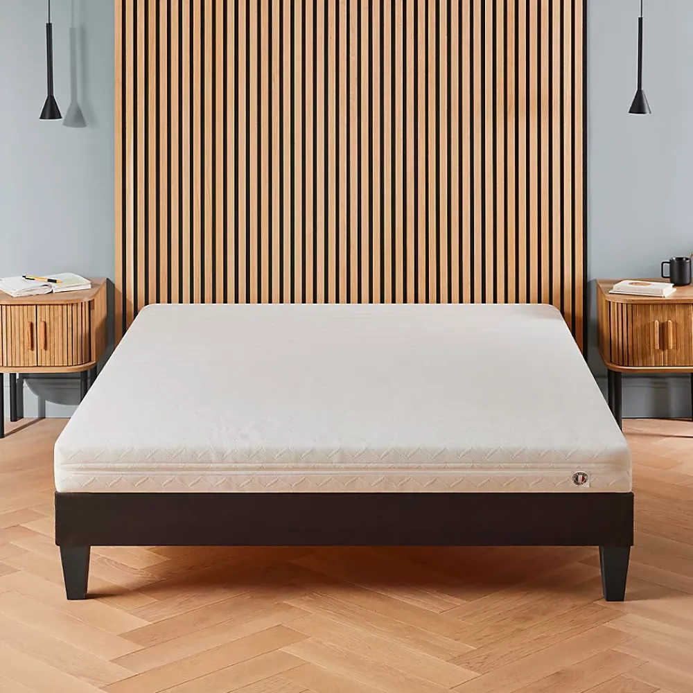 Olympe Literie Ensemble Egio 180x200 cm Matelas Mousse + Sommier Bois* Ensemble Sommier Et Matelas