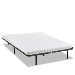 Ensemble Egio 160x200 cm Matelas Mousse + Sommier Métal>Olympe Literie