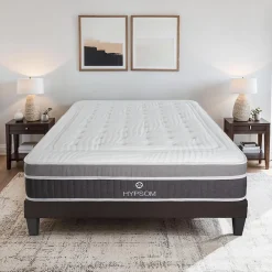 Hypsom Ensemble Elégance 140x190 cm Matelas Mousse + Sommier Bois* Ensemble Sommier Et Matelas
