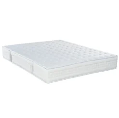 Essenzia Ensemble CHARME + Sommier Tradition + Pieds 140x200 Mousse* Ensemble Sommier Et Matelas
