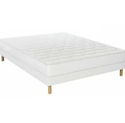 Essenzia Ensemble DELICE + Sommier Tradition Graphic + Pieds 140x200 Mousse* Ensemble Sommier Et Matelas