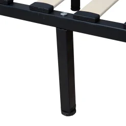 Ensemble Intuition 90x190 cm Matelas Mousse + Sommier Métal><noscript><img width=