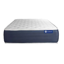 Actisom Ensemble Latex et mémoire de forme de confort Equilibré avec sommier kit* Ensemble Sommier Et Matelas