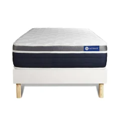 Ensemble Latex et mémoire de forme de confort Mi-ferme avec sommier kit>Actisom Sale