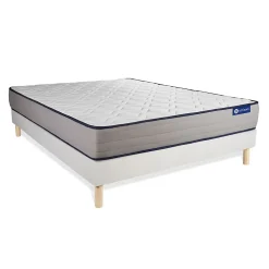 Actisom Ensemble Latex et mémoire de forme de confort Ferme avec sommier kit* Ensemble Sommier Et Matelas
