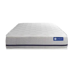 Actisom Ensemble Latex et mémoire de forme de confort Mi-ferme avec sommier kit* Ensemble Sommier Et Matelas