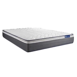 Actisom Ensemble Latex et mémoire de forme de confort Très ferme avec sommier kit* Ensemble Sommier Et Matelas