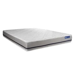 Actisom Ensemble Latex et mémoire de forme de confort Mi-ferme avec sommier kit* Ensemble Sommier Et Matelas