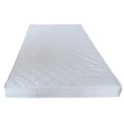 Weber Industries Ensemble Matelas + Lit 140x190 DUBLIN / Gris foncé* Ensemble Sommier Et Matelas