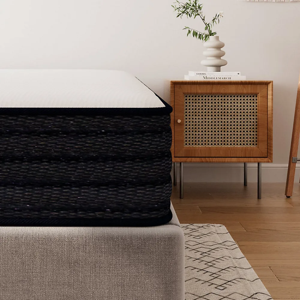Ensemble Matelas à ressorts + Sommier avec lattes larges 140x190cm, Epaisseur du Matelas 22cm>Teeno Best