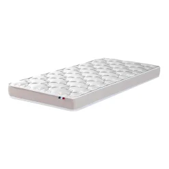 Idliterie Ensemble Matelas accueil Latex INITIAL Sommier en Kit - Chêne gris, - 90 x 190 cm* Ensemble Sommier Et Matelas