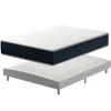 Ensemble Matelas en Mousse 160x200 cm+Sommier tapissier volige,9 Pieds Inclus,ensemble matelas et sommier>Teeno Sale