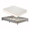 Ensemble Matelas en mousse + Cadre de lit Plateforme Capitonné 160x200cm, Epaisseur du Matelas 18cm>Teeno Clearance