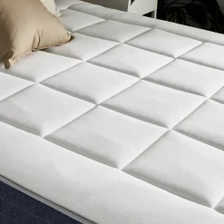 Idliterie Ensemble matelas ressort 7 zones et mémoire forme sommier 2x90x200* Ensemble Sommier Et Matelas