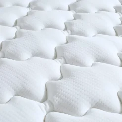 Idliterie Ensemble matelas ressorts ASTRE + sommier kit gris à lattes flexibles 160x200* Ensemble Sommier Et Matelas