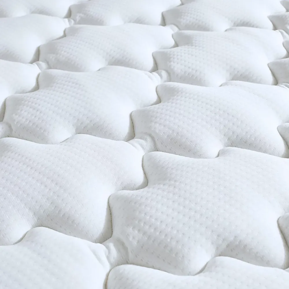 Idliterie Ensemble matelas ressorts ASTRE + sommier kit gris à lattes flexibles 160x200* Ensemble Sommier Et Matelas