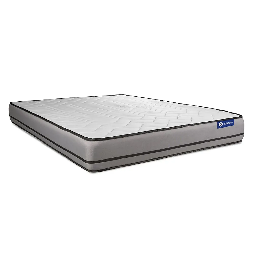Actisom Ensemble Mémoire de forme de confort Très ferme avec sommier kit* Ensemble Sommier Et Matelas