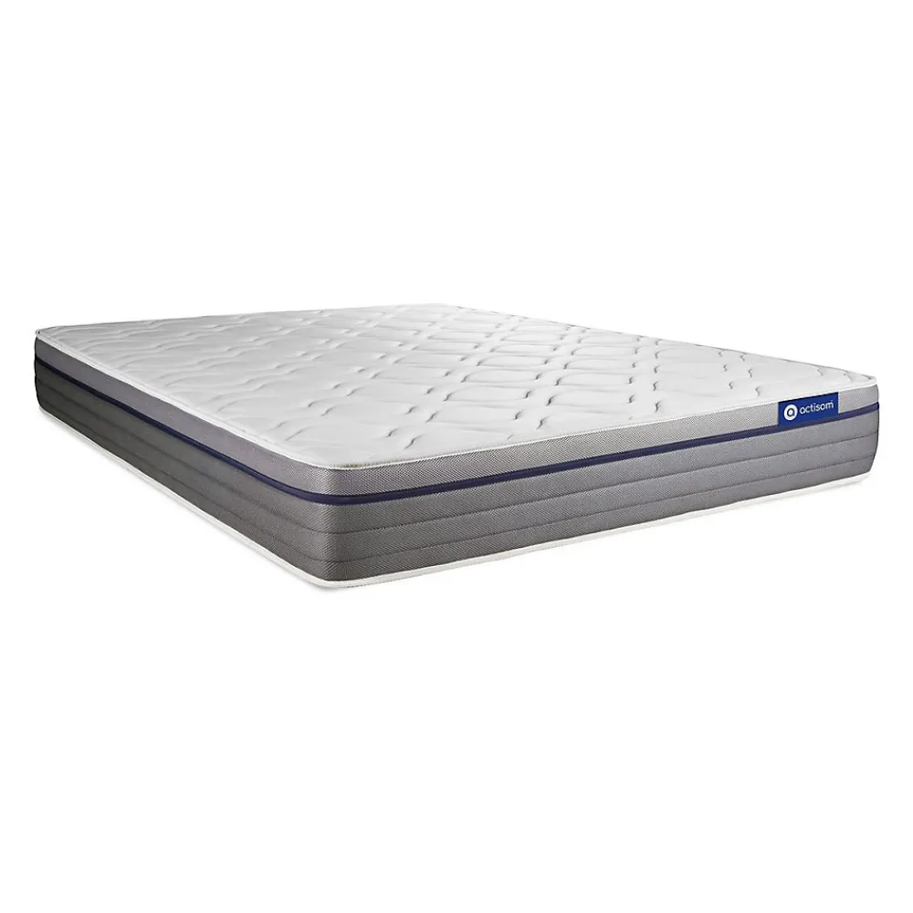 Actisom Ensemble Mémoire de forme de confort Equilibré avec sommier kit* Ensemble Sommier Et Matelas