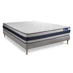 Ensemble Mémoire de forme de confort Ferme avec sommier kit>Actisom Hot