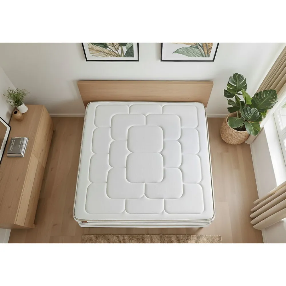 Ensemble Mémoire de forme de confort Equilibré avec sommier kit>Marmottes & Co Sale