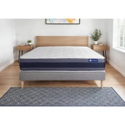 Actisom Ensemble Mémoire de forme de confort Equilibré avec sommier kit* Ensemble Sommier Et Matelas