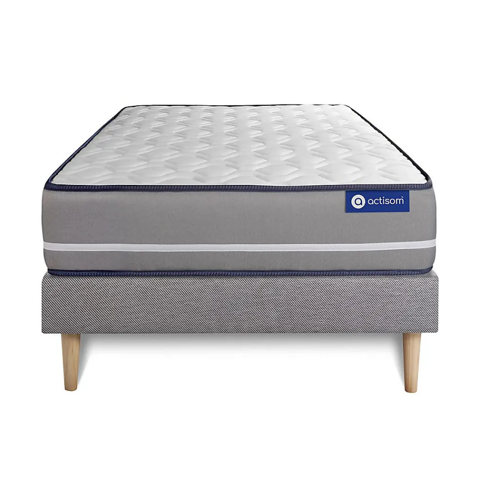 Ensemble Mémoire de forme de confort Ferme avec sommier kit>Actisom Clearance