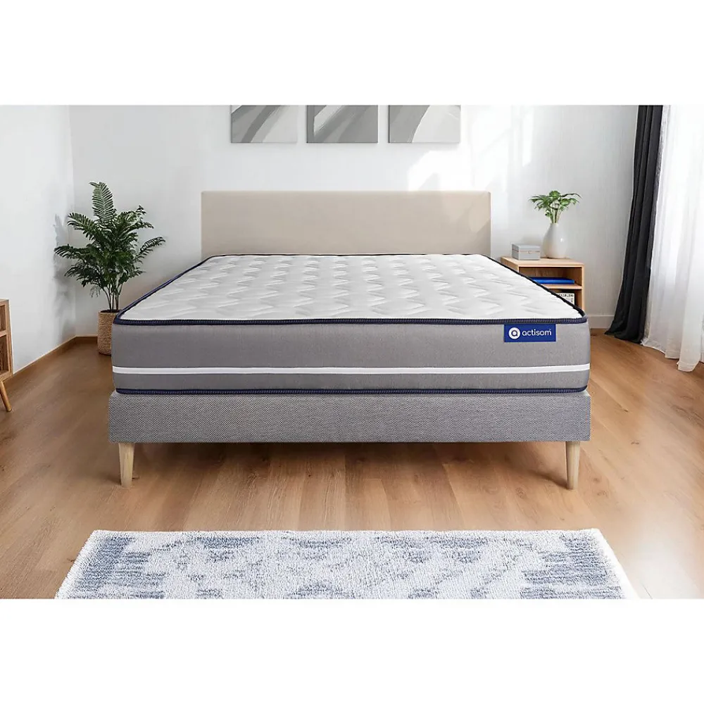Ensemble Mémoire de forme de confort Ferme avec sommier kit>Actisom Clearance