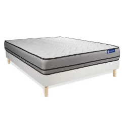 Ensemble Mémoire de forme de confort Très ferme avec sommier kit><noscript><img width=