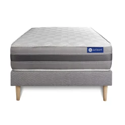 Ensemble Mémoire de forme de confort Mi-ferme avec sommier kit>Actisom Clearance