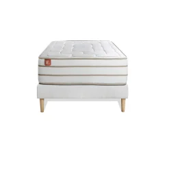 Ensemble Mémoire de forme de confort Equilibré avec sommier tapissier>Marmottes & Co Hot