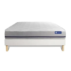 Ensemble Mémoire de forme de confort Mi-ferme avec sommier kit>Actisom Clearance