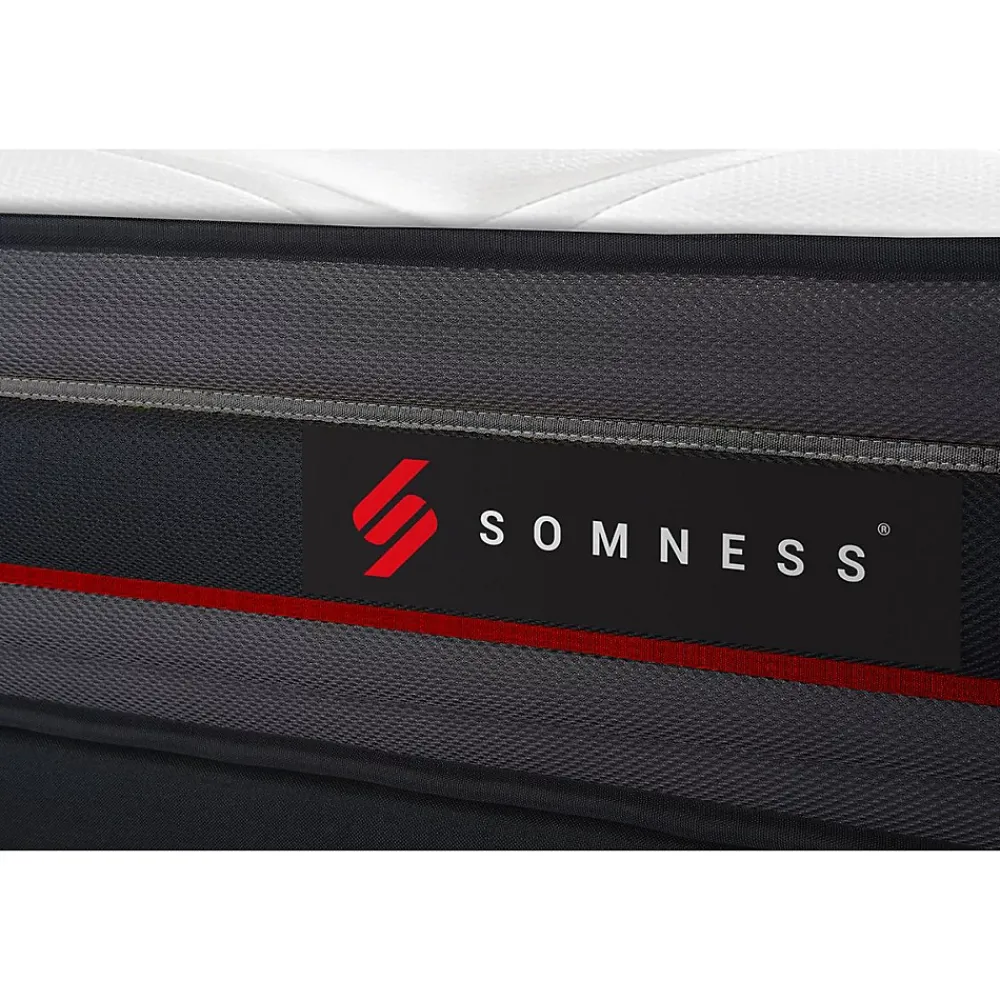 Somness Ensemble Mémoire de forme de confort Ferme avec sommier kit* Ensemble Sommier Et Matelas