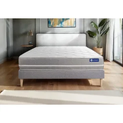 Ensemble Mémoire de forme de confort Equilibré avec sommier kit>Actisom Online