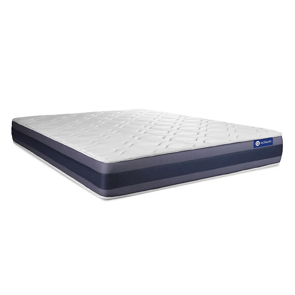 Actisom Ensemble Mémoire de forme de confort Equilibré avec sommier kit* Ensemble Sommier Et Matelas