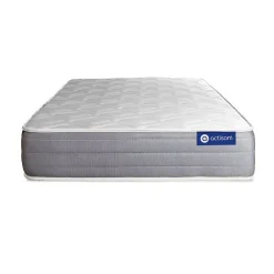 Actisom Ensemble Mémoire de forme de confort Mi-ferme avec sommier kit* Ensemble Sommier Et Matelas