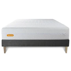 Sept Nuits Ensemble Mémoire de forme de confort Equilibré avec sommier kit* Ensemble Sommier Et Matelas