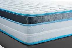 Ensemble Mémoire de forme de confort Ferme avec sommier tapissier><noscript><img width=