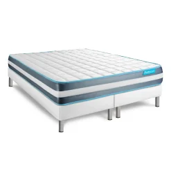 Bodycare Ensemble Mémoire de forme de confort Ferme avec sommier tapissier* Ensemble Sommier Et Matelas