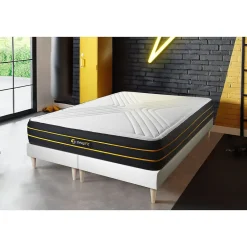 Ensemble Mémoire de forme et micro ressorts ensachés de confort Equilibré avec sommier tapissier>Sleepfit Sale