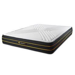Ensemble Mémoire de forme et micro ressorts ensachés de confort Equilibré avec sommier tapissier><noscript><img width=