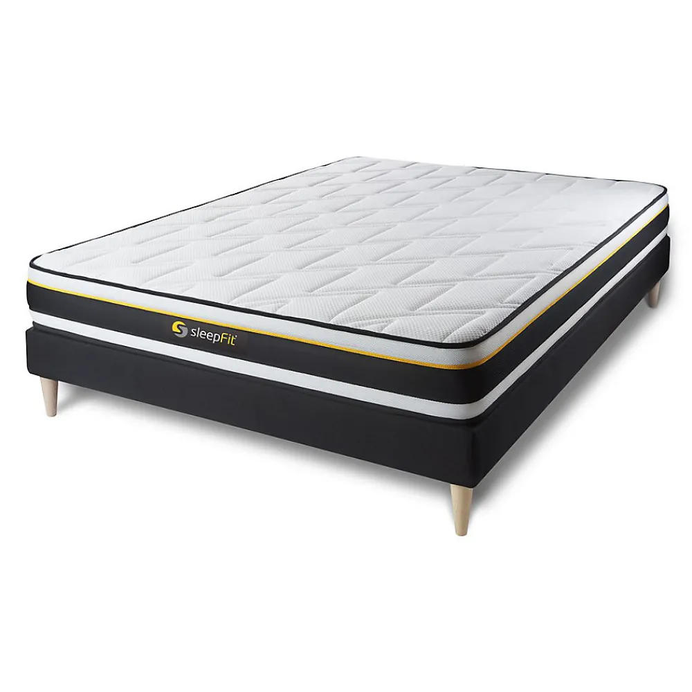 Ensemble Mousse de confort Très ferme avec sommier kit>Sleepfit Sale