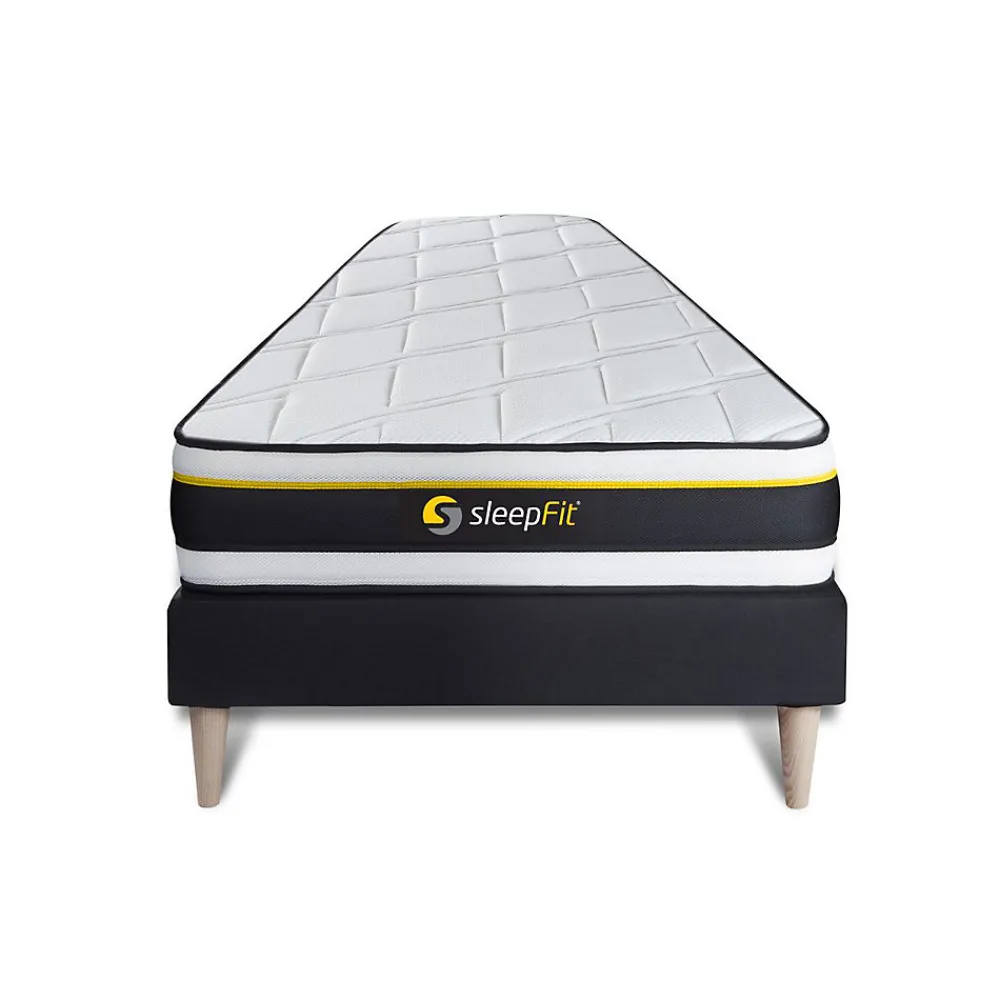 Ensemble Mousse de confort Très ferme avec sommier tapissier>Sleepfit Best