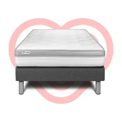 Vitalit Ensemble Mousse de confort Ferme avec sommier kit* Ensemble Sommier Et Matelas