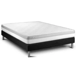 Vitalit Ensemble Mousse de confort Ferme avec sommier kit* Ensemble Sommier Et Matelas