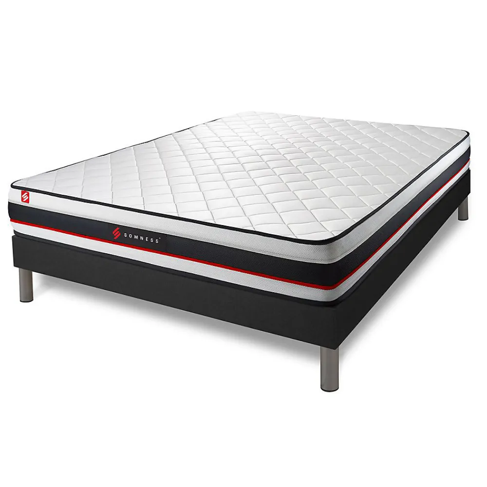 Ensemble Mousse de confort Très ferme avec sommier kit>Somness Best