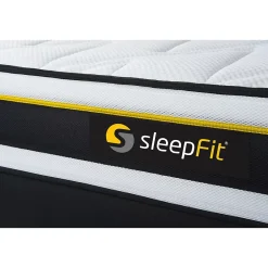 Sleepfit Ensemble Mousse de confort Très ferme avec sommier tapissier* Ensemble Sommier Et Matelas