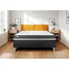 Vitalit Ensemble Mousse polyuréthane à mémoire de forme de confort Ferme avec sommier kit* Ensemble Sommier Et Matelas
