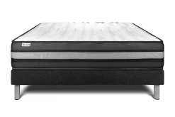 Vitalit Ensemble Mousse polyuréthane à mémoire de forme de confort Ferme avec sommier kit* Ensemble Sommier Et Matelas