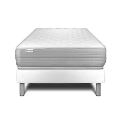Vitalit Ensemble Mousse polyuréthane à mémoire de forme de confort Ferme avec sommier tapissier* Ensemble Sommier Et Matelas