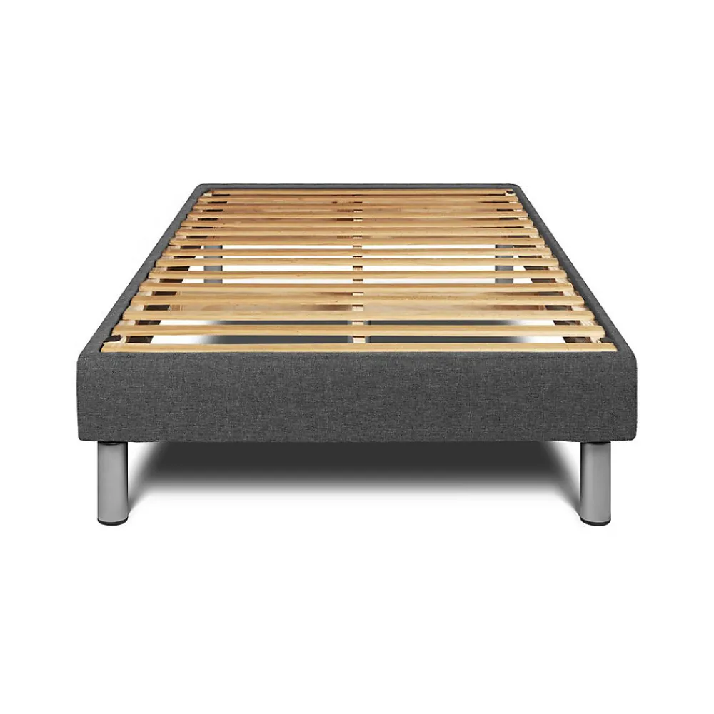 Ensemble Mousse polyuréthane à mémoire de forme de confort Equilibré avec sommier kit>Vitalit Online